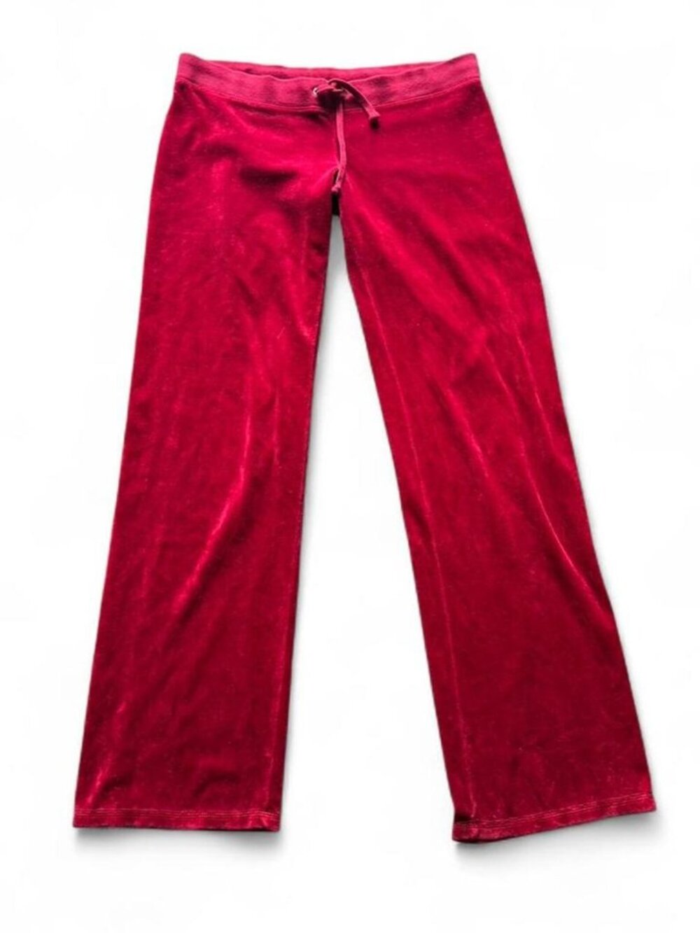Vintage Juicy Couture red velour sweatpants
